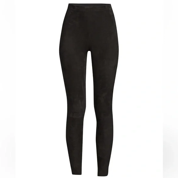 Alice + Olivia Maddox Suede Leggings